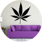 Preview: Wandtattoo 11015 Cannabis